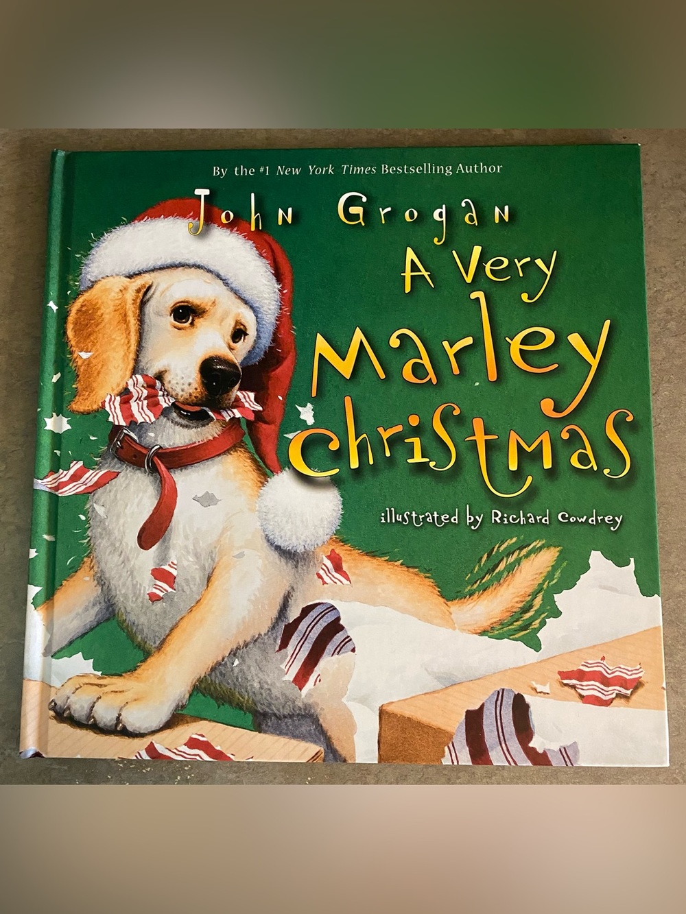 A Very Marley Christmas  hardback book by John Grogan